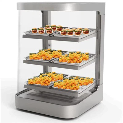 Verwarmde vitrinekast